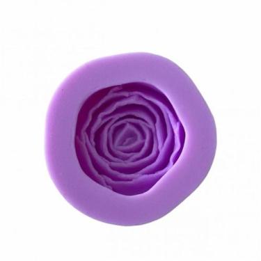 Imagem de Molde de Silicone Rosa 813 - Max Festas