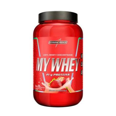 Imagem de Whey Protein My Whey Integralmédica 900g Shake de Morango