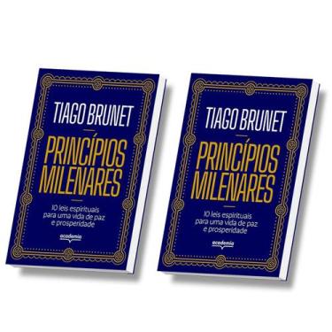 Imagem de Kit 2 Livros, Tiago Brunet Princípios milenares, 10 leis espirituais p