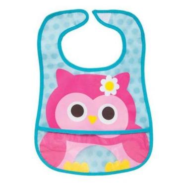 Imagem de Babador Buba Plastificado com Bolso Coruja