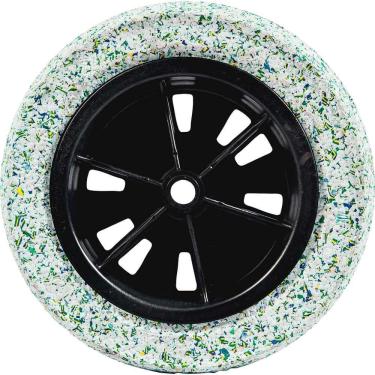 Imagem de Roda Completa com Pneu Maciço Linha Leve 109 para Carrinho de Mão e Carga 125kg Force