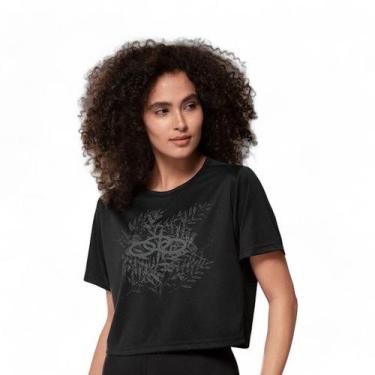 Imagem de T-shirt Olympikus Complemento Feminino, preto, M