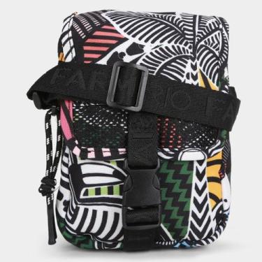 Imagem de Bolsa Farm Fervo Gráfico Rolezin Tucano Feminina, Preto, Branco, Único