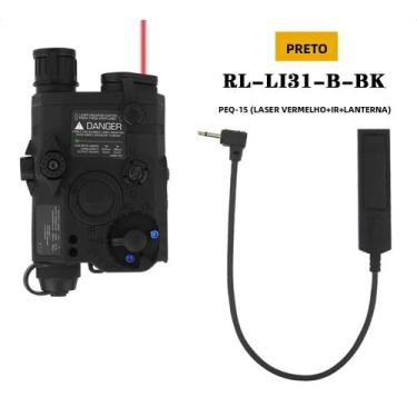 Imagem de PEQ-15 Lanterna completa iluminador infravermelho/laser infravermelho 