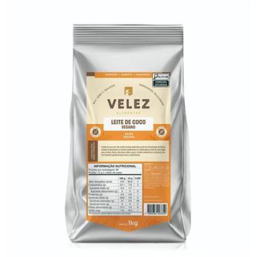 Imagem de Leite De Coco Em Pó Vegano Sem Lactose Premium Velez 1kg