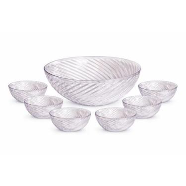 Imagem de Jogo Conjunto Tigela sobremesa completo 7 peças Bowl Twist - Plasútil