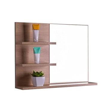 Imagem de Armário Para Banheiro Lugano Carvalho