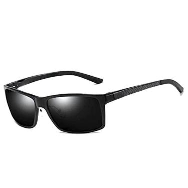 Imagem de Óculos de Sol Masculino BARCUR Design Quadrado de Alumínio Sportivo Proteção uv400