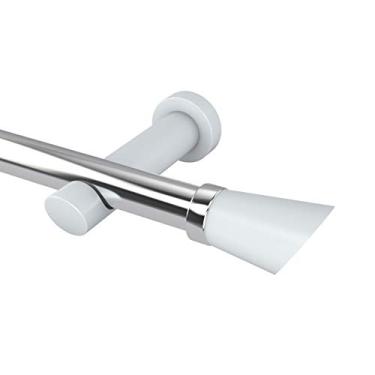 Imagem de Kit Varão 2, 00 M Alumínio Belchior Uniq Branco 28 Mm