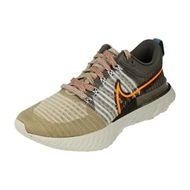 Imagem de Nike React Infinity Run FK 2 MFS Mens Running Trainers DC4577 Sneakers Shoes (UK 7.5 US 8.5 EU 42, Light Bone Total Orange 001)