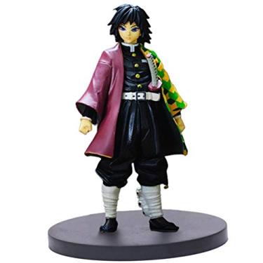 Imagem de Gazaar Boneco Kimetsu No Yaiba Tomioka Yoshiyuki de 16 cm, boneco de desenho animado, estátua de brinquedo japonês, Ainme, modelo colecionável, ornamentos de mesa