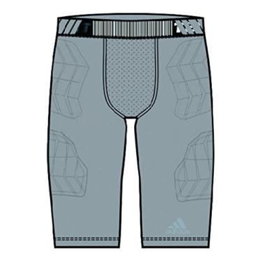 Imagem de adidas Performance Men's Padded Shorts, Light Granite, XX-Large