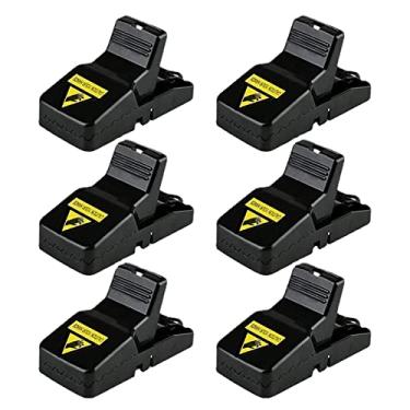 Imagem de Tingpai 6 PCS Reutilizável P-lastic S-mart Mouse T p Qui Kill Mice T ps pa interior/exterior Pet roedores Hamsters Moles