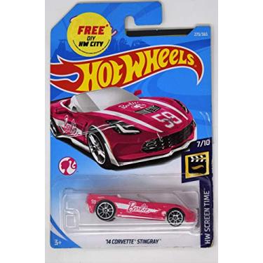 Imagem de Hot Wheels Barbie car - '14 Corvette Stingray