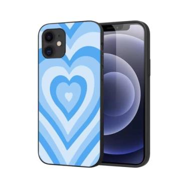 Imagem de CUTTIZ Capa de telefone compatível para iPhone 14 Plus masculina menina padrão de amor para iPhone 13 11 12 14 Pro Max Mini 6 7 8 Plus XS XR bonito macio exclusivo capa de telefone personalizada (D8, iPhone 6/6S)