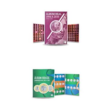 Imagem de álbum de moeda república real 1994 a 2035 + comemorativas rio 2016 olímpicas