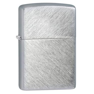 Imagem de Zippo isqueiros cromados, Clássico, Brushed Chrome Herringbone Sweep