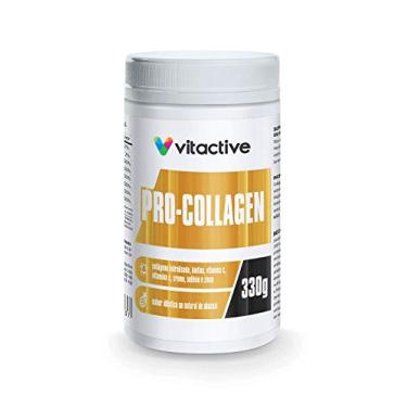 Imagem de Colágeno Hidrolisado com Vitaminas 330 g - Pro-collagen Abacaxi Vitactive