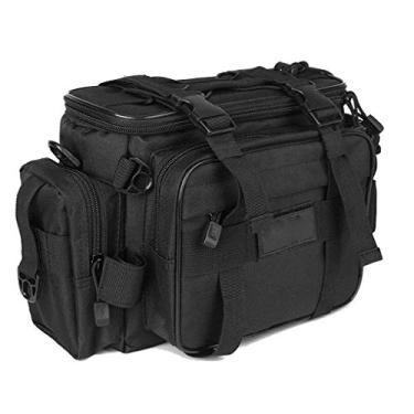 Imagem de Mochila de pesca Bolsa de equipamento multifuncional Bolsa de equipamento de pesca à prova d'água Mochila de equipamento de pesca portátil para caminhadas ao ar livre para pesca interna Viagem praia