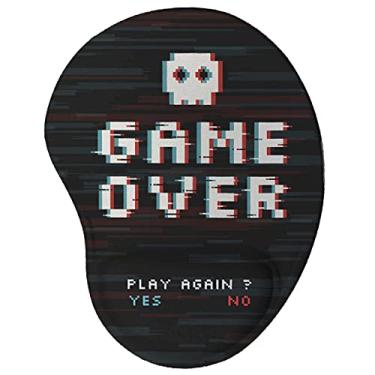 Imagem de Mouse pad Ergonômico Game Over Presente Criativo Geek cor:Preto