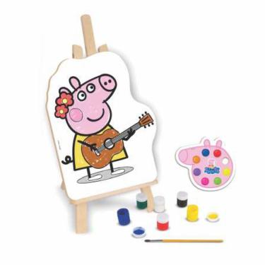 Imagem de Kit de Pintura com Cavalete - Peppa Pig - Nig Brinquedos