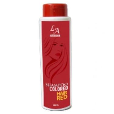 Imagem de Shampoo Tonalizante Colored Hair Red La Cosmeticos 500ml - L&A Cosméti
