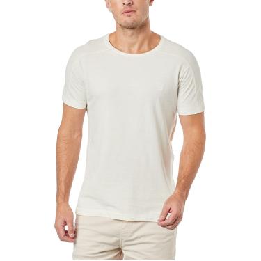 Imagem de Camiseta MC Basica com Ajuste Slim, Sergio K, Masculina, Off White, M