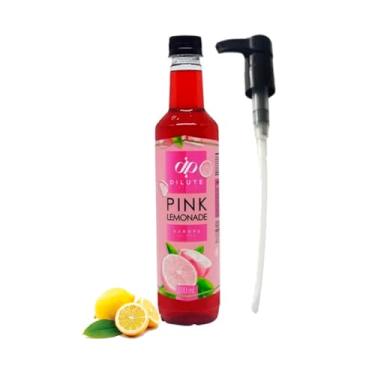 Imagem de Xarope Para Soda Italiana e Drinks Dilute 500ml Com Dosador (500ml, Pink Lemonade)