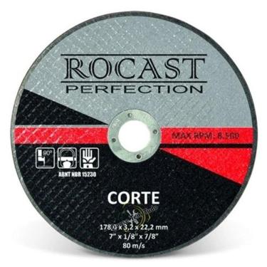 Imagem de DISCO DE CORTE 12" X 1/8 X 3/4 P/ CONRETO/ALVENARIA ROCAST