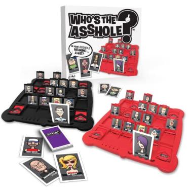 Imagem de Adult Party Game Night WHO’S The Asshole? Hilarious New Adult Game, Select Mystery Asshole from an Array, Sniff Out Big Assholes & Bald Assholes, 2 Players, Ages 18+