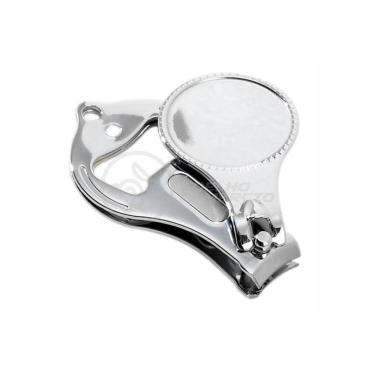 Imagem de Kit 10 Cortador Unha C/ Lixa Inox Abridor Garrafa Chaveiro