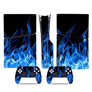 Imagem de Skins para console e controlador PS5 Slim Disc Edition, capas PS5 Slim, decalques, adesivos. (adesivo B)