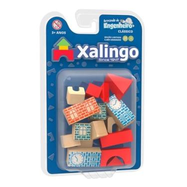 Imagem de Brincando de Engenheiro Blocos de Montar Colorido 20 peças Xalingo