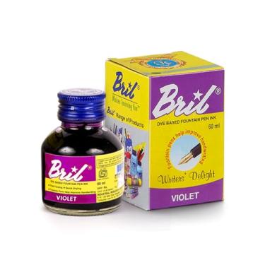 Imagem de Tinta para Caneta Tinteiro Bril Violeta 60mL