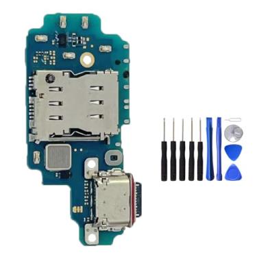 Imagem de UPONEW Para Samsung Galaxy S23 Ultra 2023 SM-S918U Porta de carregamento USB Dock Connector Board Flex Peça de substituição com ferramenta de abertura (11 peças)