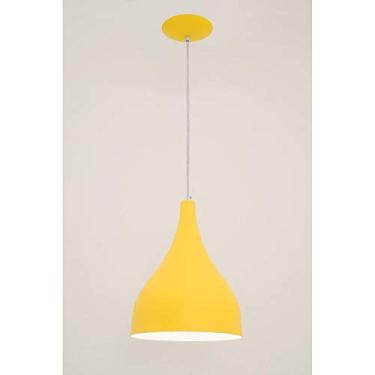 Imagem de Pendente, Auremar, Ibiza 430/1-AM, Amarelo,