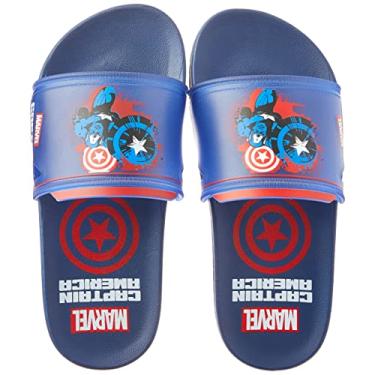 Imagem de Sandália Marvel Hero Squad, Grendene Kids, Criança Unissex, Azul/Vermelho, 29
