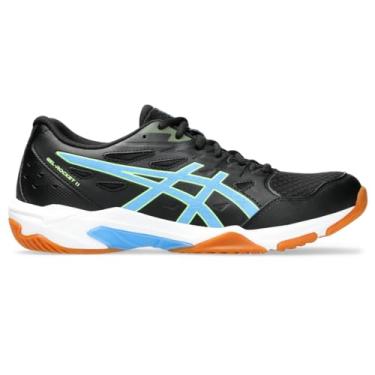 Imagem de ASICS Sapatos de Voleibol Gel-Rocket 11 para Homem, Preto/paisagem aquática, 8