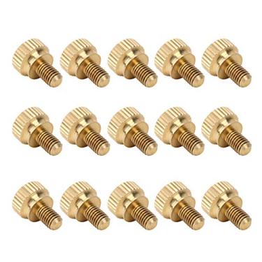 Imagem de Parafuso de Cabeça Recartilhada, Parafuso de Polegar Recartilhado Plano, Parafuso de Polegar M5 Parafuso de Polegar Serrilhado Mesmo Força para Construção para Industrial (M5*8mm)