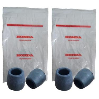 Imagem de Coxim Guidão Cb 400 1980 á 1981 Inferior e Superior - Honda