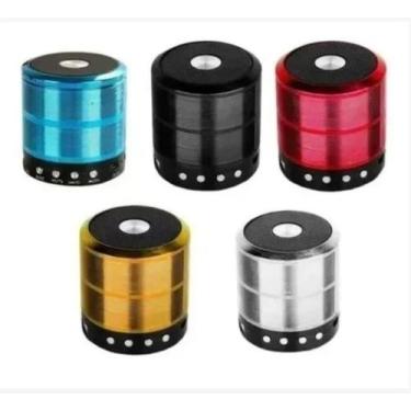 Imagem de Som Portátil Mini Speaker An-887 Aux Bluetooth Fm Usb