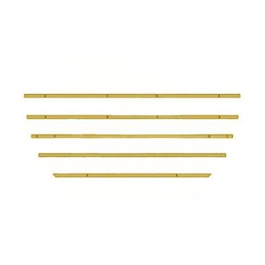 Imagem de Aplique Grade Inferior Para Daf XF Dourada Conjunto - Venka