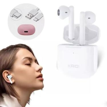 Imagem de Fone De Ouvido Kaidi Bluetooth Sem Fio Ideal Para Trabalho Remoto - At