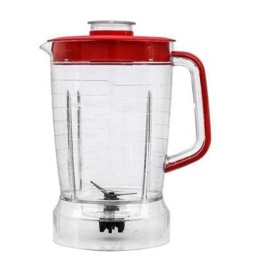 Imagem de Copo Liquidificador L1000 Cristal Vermelho - Micromax, Vermelho