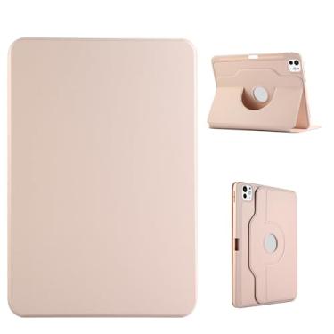 Imagem de Bolsas, cases e capas para tablet PC Compatível com iPad Air 11 polegadas (M2) 2024 Case Tablet com suporte multiângulo e suporte para caneta Couro PU Business Folio Stand Capa protetora Capa fina par