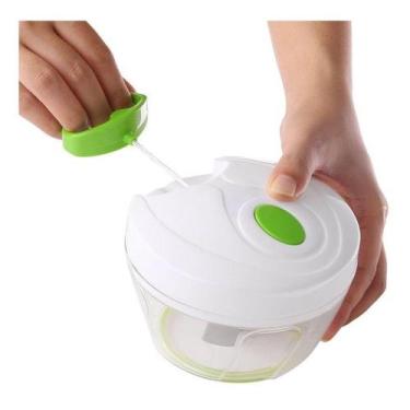 Imagem de Mini triturador moedor manual de alho tempero frutas cebola picador Le