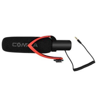 Imagem de Microfone Direcional Shotgun Comica Para Câmera Dslr Canon - Aj Som Ac