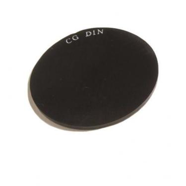 Imagem de Lente Redonda 50x2,0mm N7 Para Óculos Carbografite