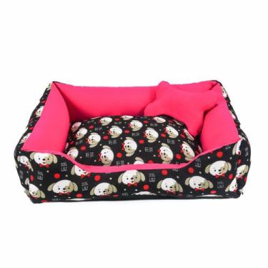 Imagem de Caminha Pet Dog Para Cachorro Ou Gato Grande 70x55cm Cachorro Rosa - L