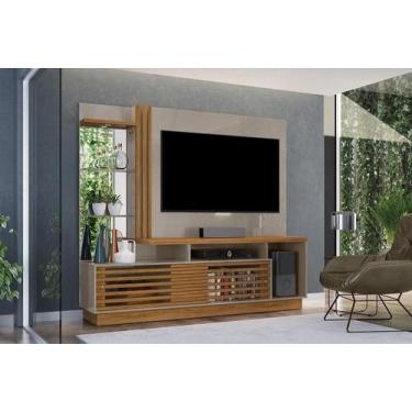 Imagem de Rack Frizz Plus para TV de até 60 polegadas - FENDI / NATURAL - Madete